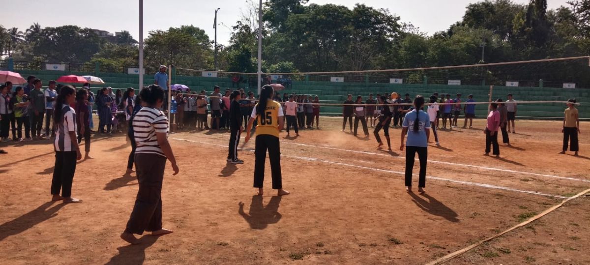 Throwball Tournament Sports Meet 25
