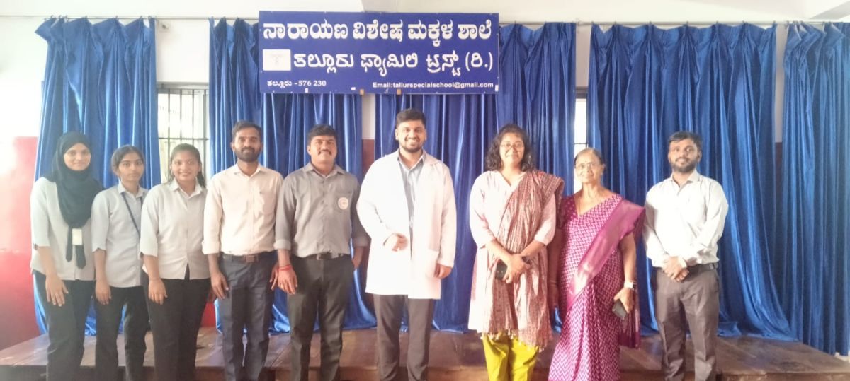 Physiotherapy camp at Special School Talluru-2026